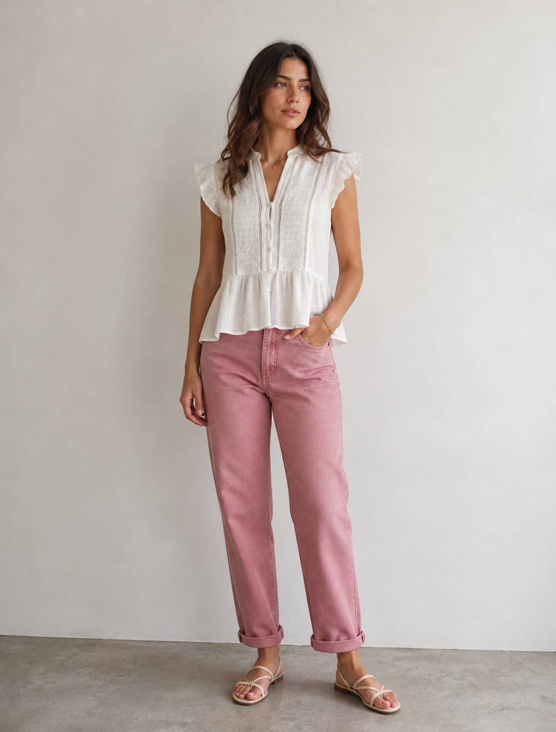 Su44ri Blouse - offwhite