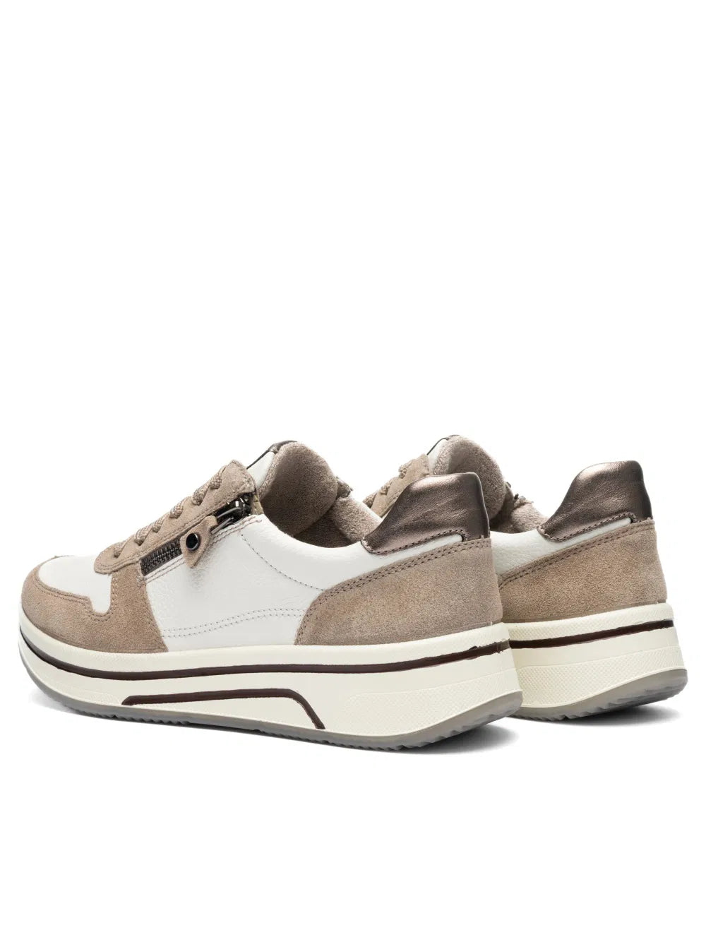 Ara Sapporo cashmere,cream trainer 12-27540