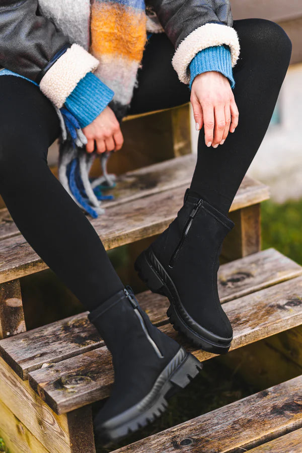 Ara Black Gore-tex Boot 12-14102-01