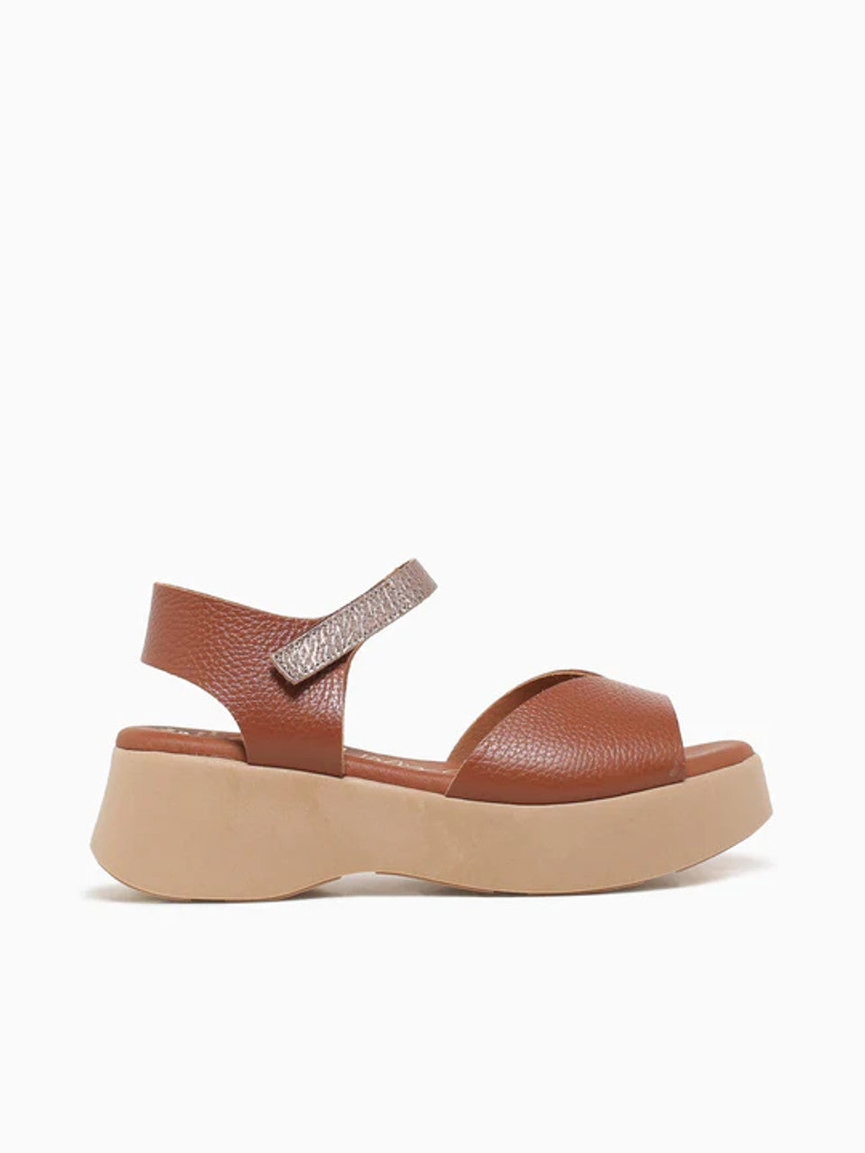 Oh my sandals brown wedge sandal - 5680