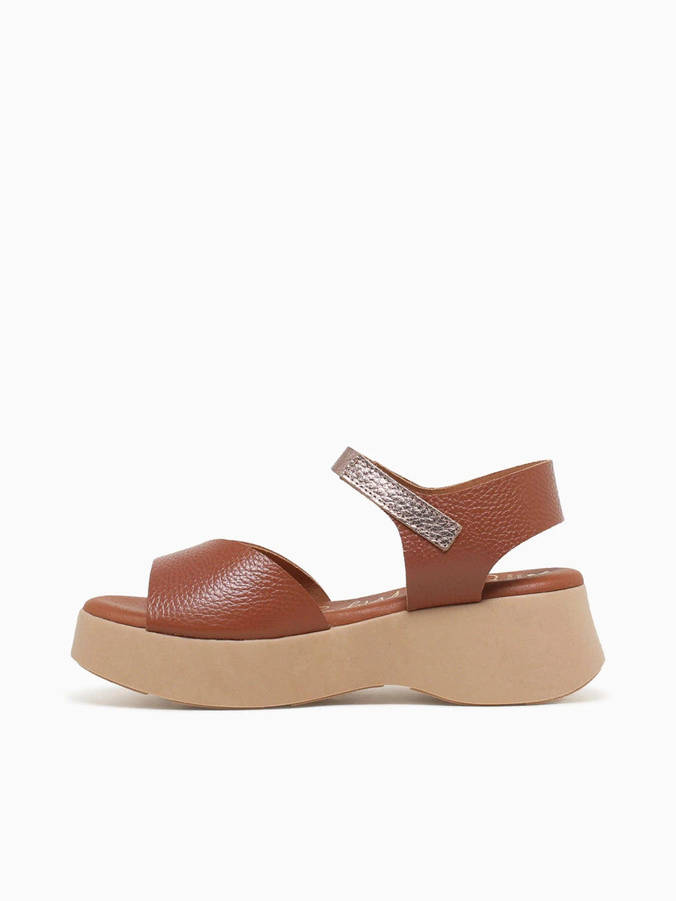 Oh my sandals brown wedge sandal - 5680