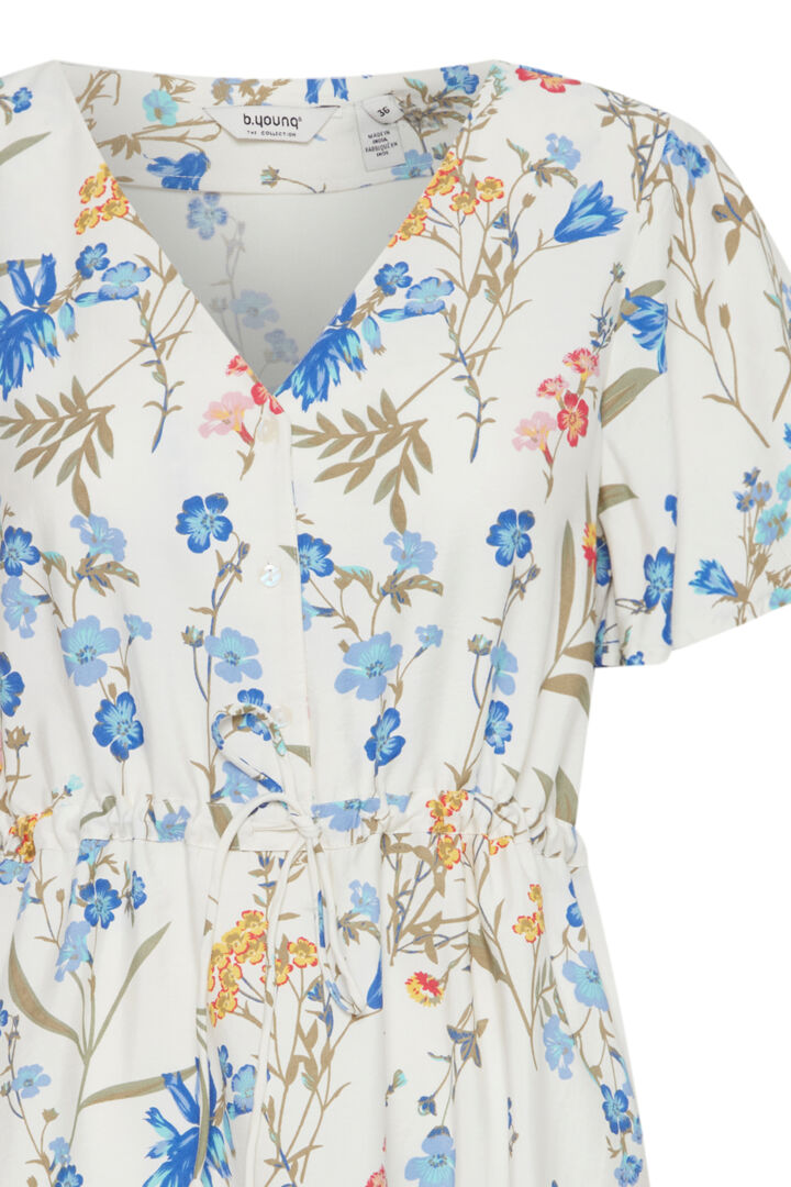 Byimilda Button Dress (marshmallow mix)