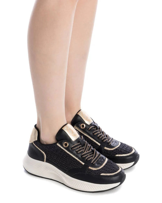 Xti Black Trainer 143781