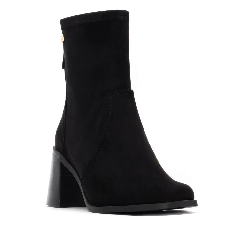 Xti Black Heeled Boot 144643
