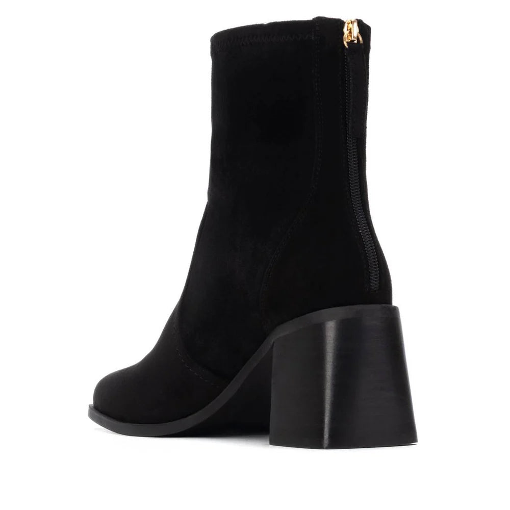 Xti Black Heeled Boot 144643