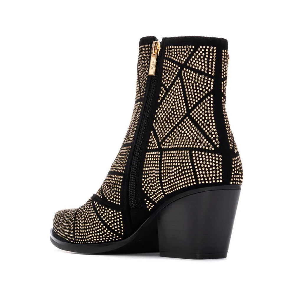 Xti Gold Studded Boot 144670