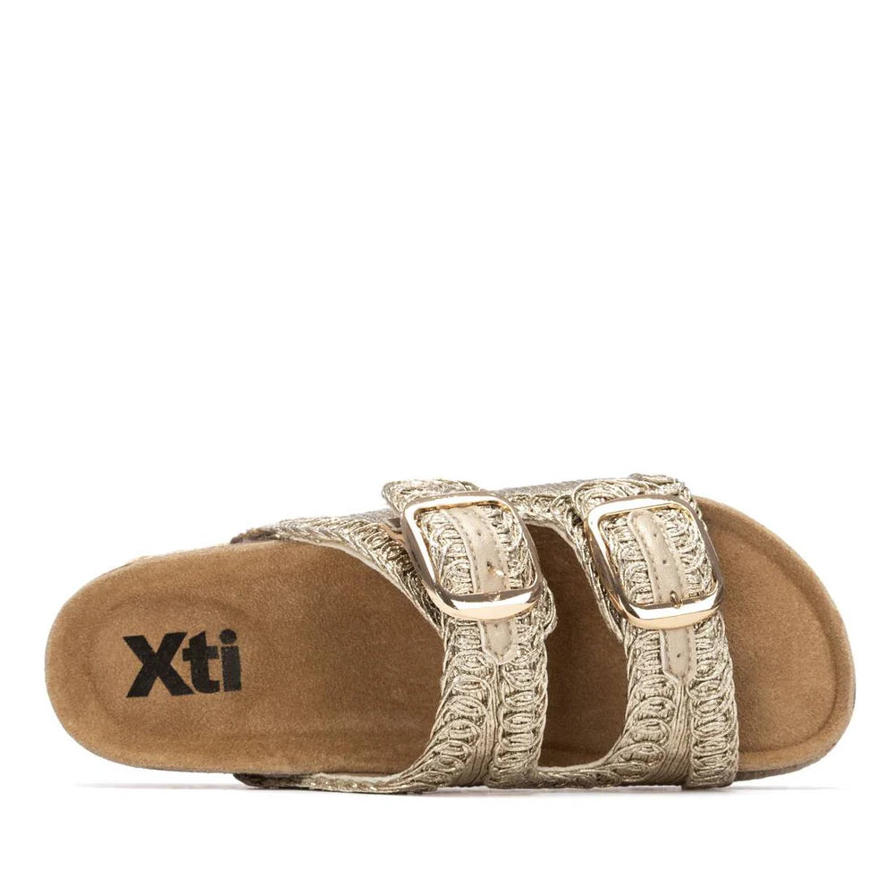 Xti Gold Sandal 145072