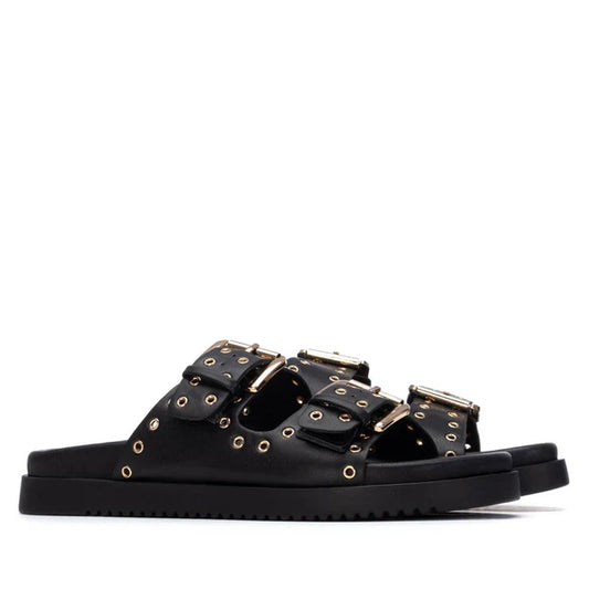 Xti Black Sandal 145083