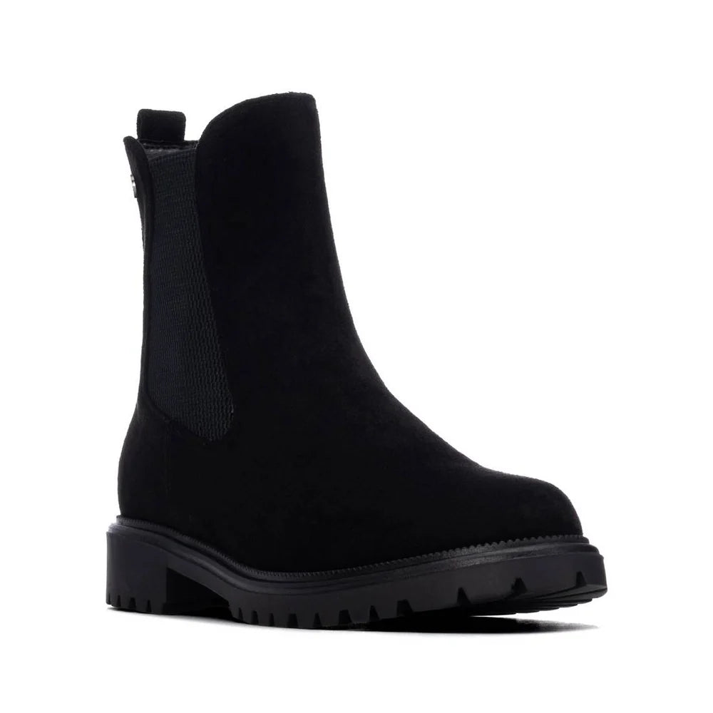 Xti Black Suede Boot 146242
