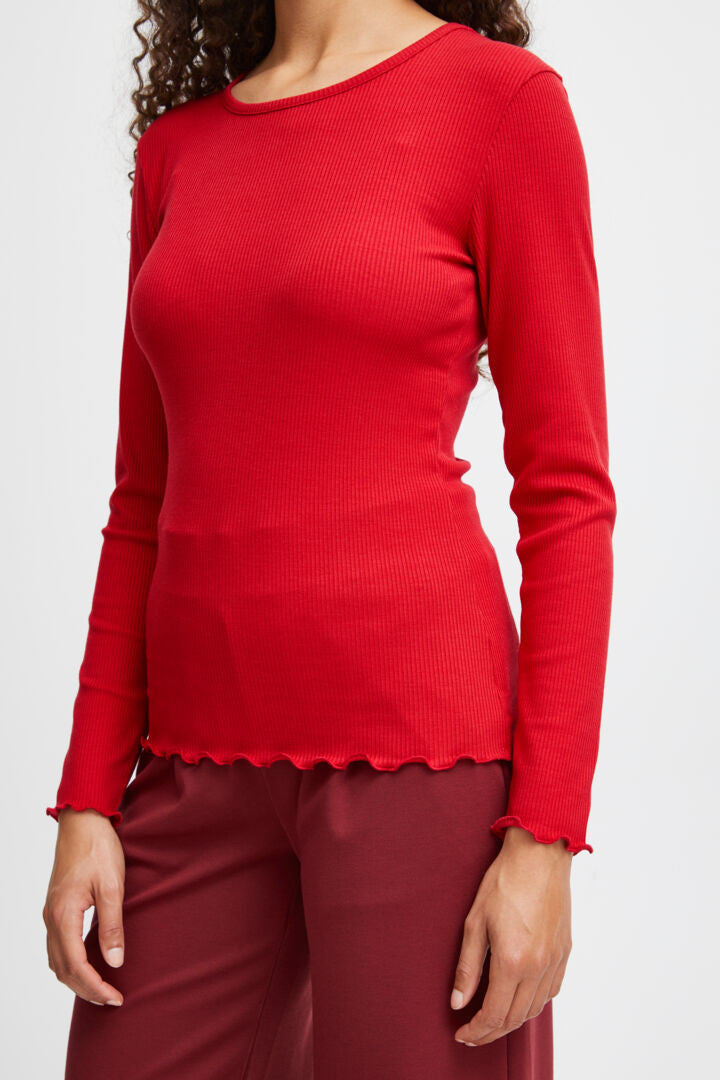 Bypapilone t-shirt (scarlet sage)