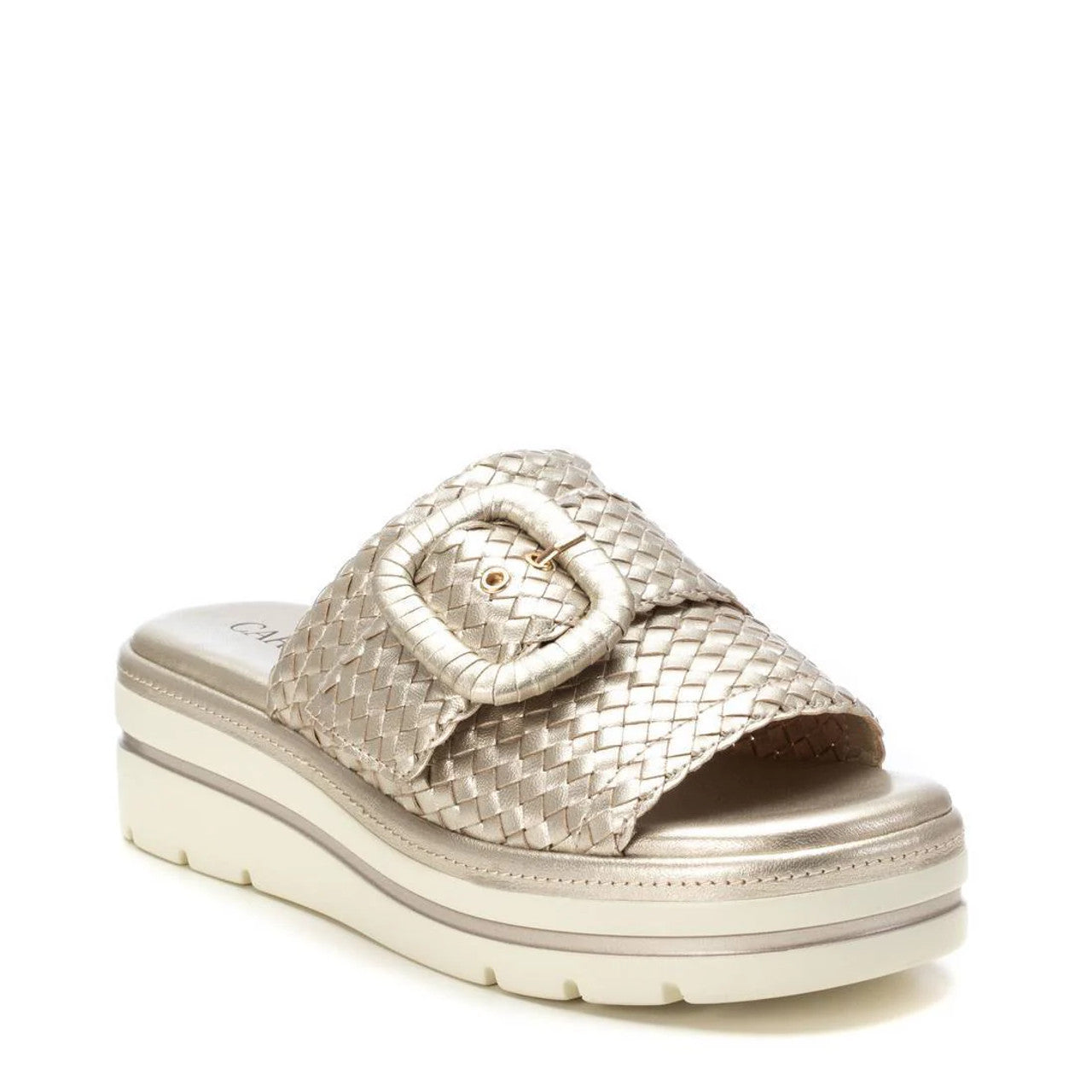 Carmela 162251 Gold Mule Sandal