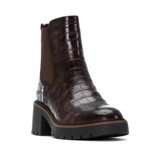 Carmela Brown Croc Boot 162563