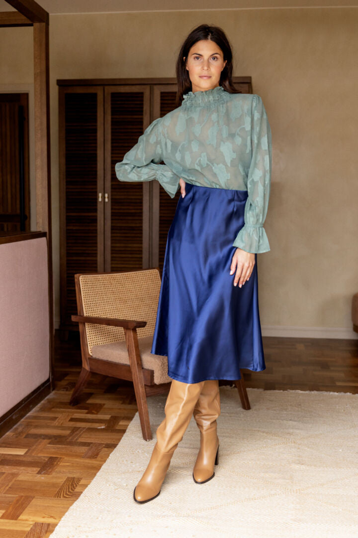 Frnata Skirt (vintage indigo)