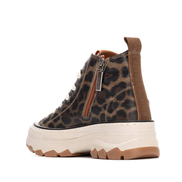 Refresh leopard high-top trainer 173078