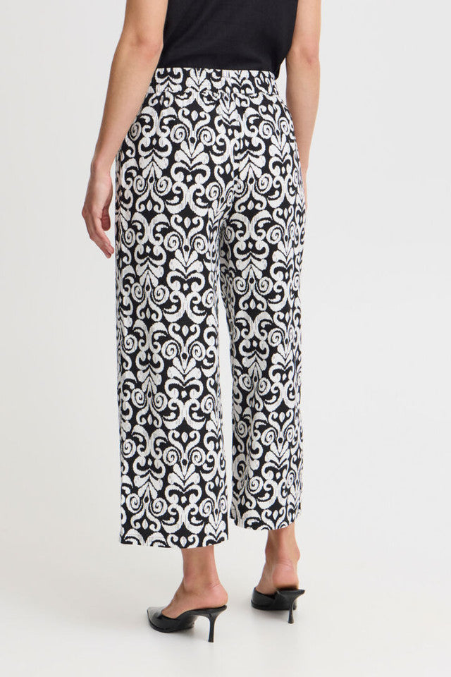 Byfalakka Crop Pants (Black Mix)