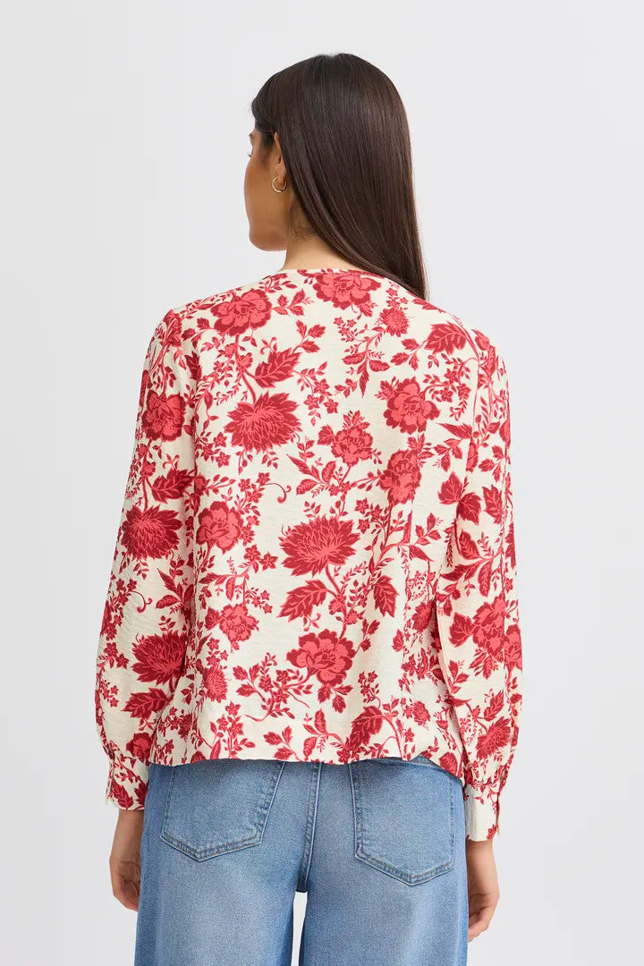 Frhita Blouse teaberry mix