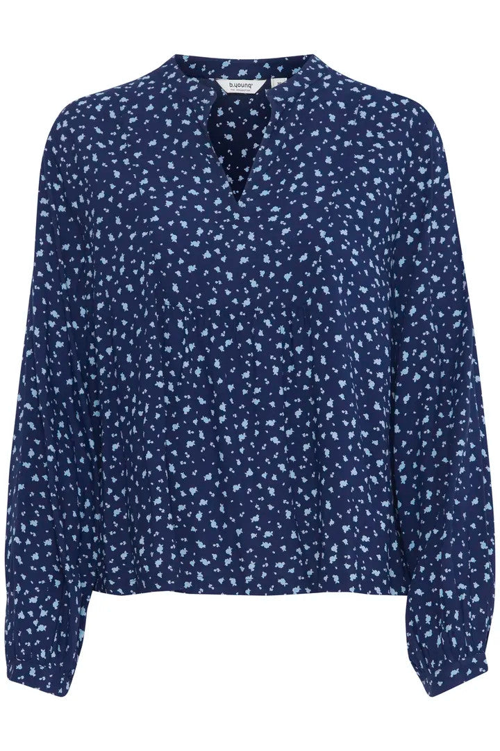 Byjosa Blouse (Blue Flower)