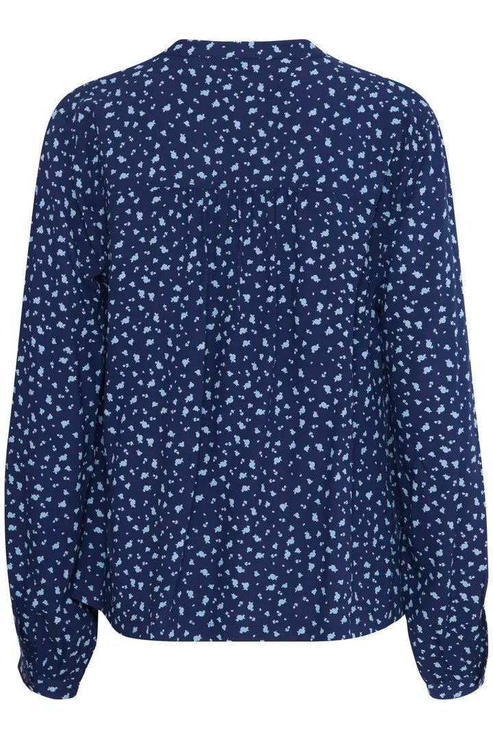 Byjosa Blouse (Blue Flower)