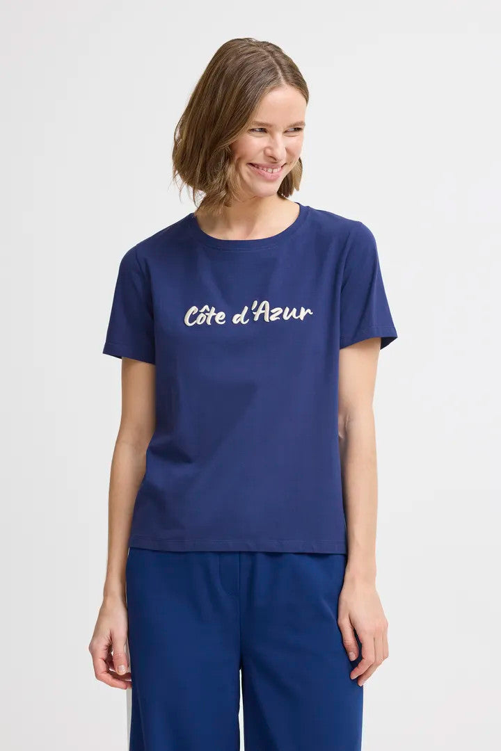 Bypandinna tshirt (medieval blue)