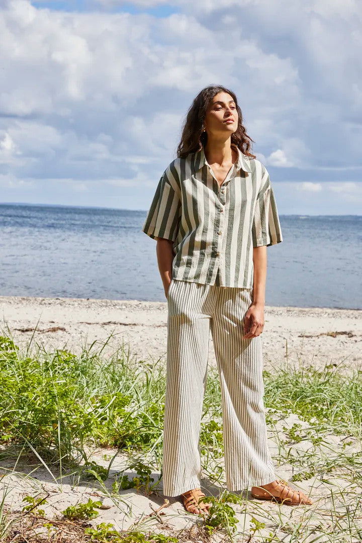 Frmaddie Shirt agave green mix
