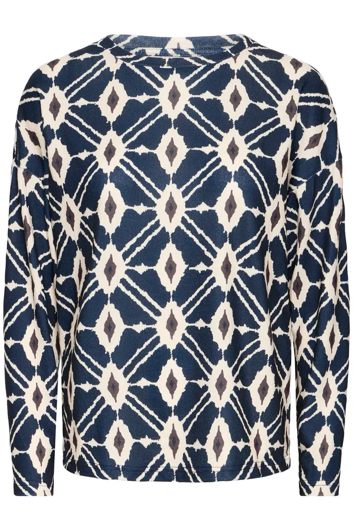 Bypieta Top Navy Blazer