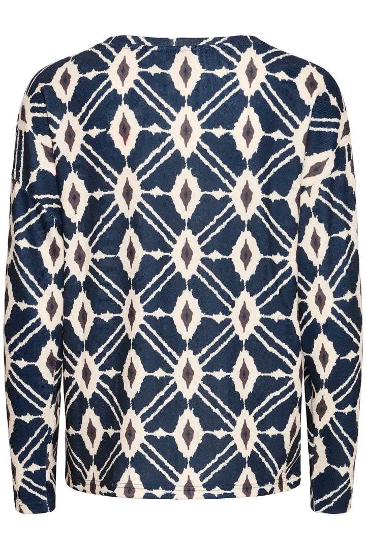 Bypieta Top Navy Blazer