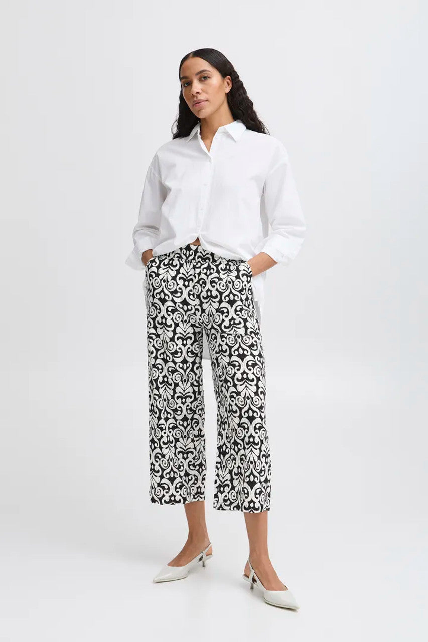 Byfalakka Crop Pants (Black Mix)