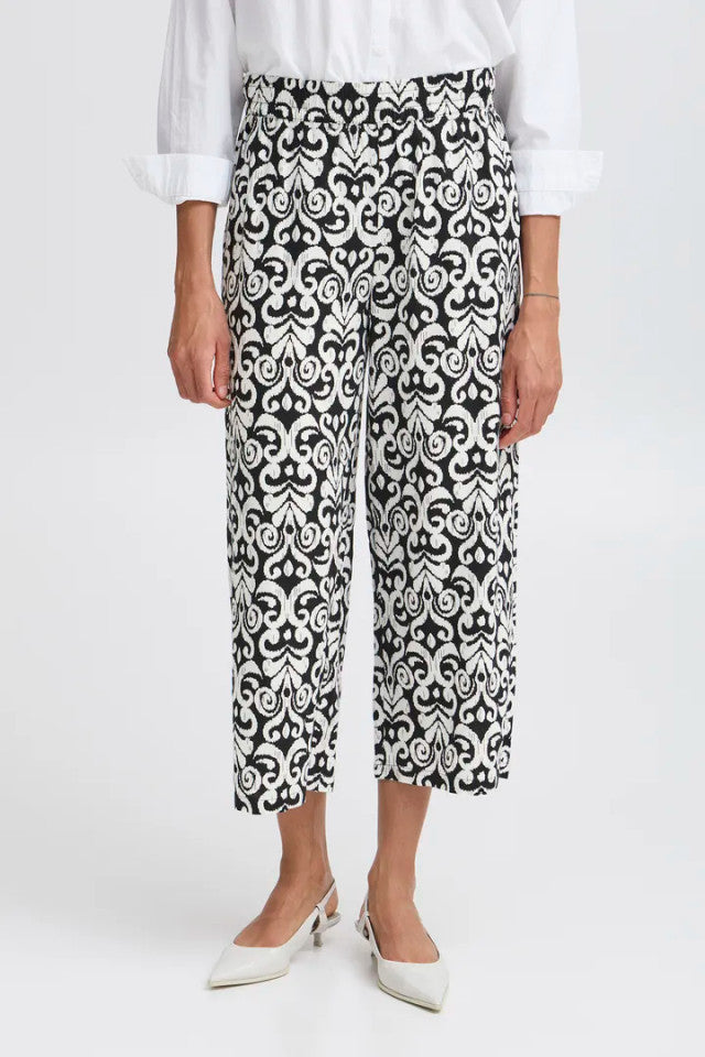 Byfalakka Crop Pants (Black Mix)
