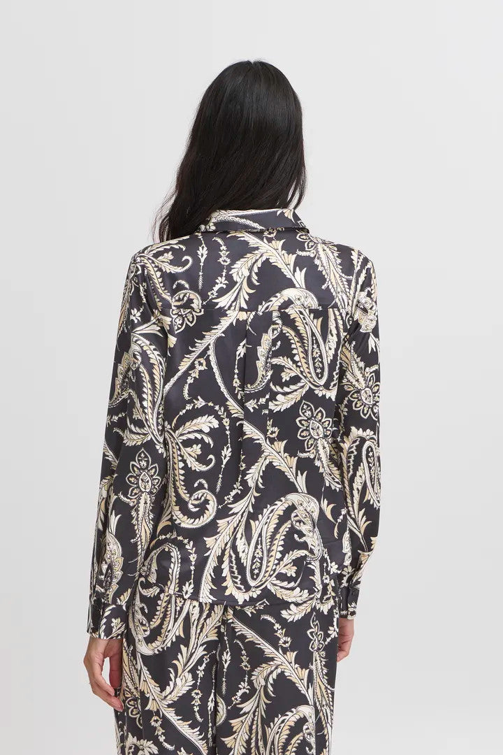 Byflair Shirt Black paisley