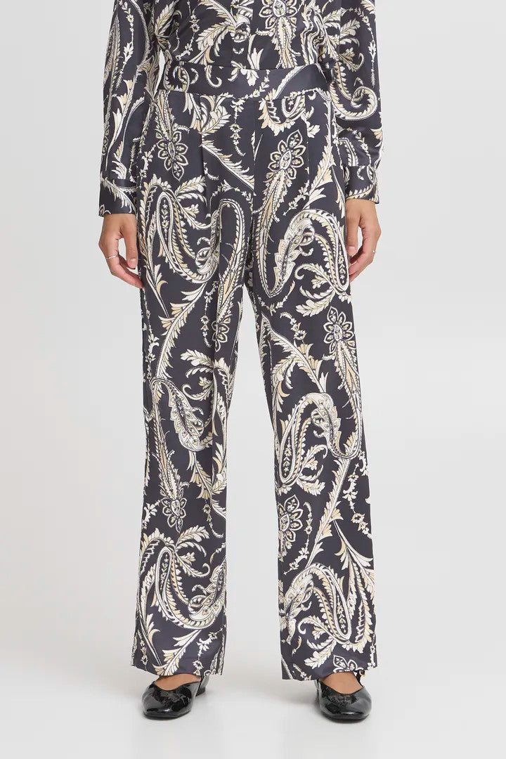 Byflair Pants (black paisley)