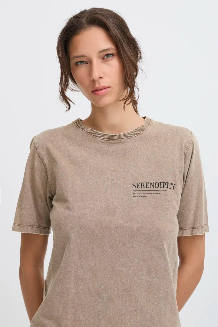 Bysolko T-Shirt Walnut
