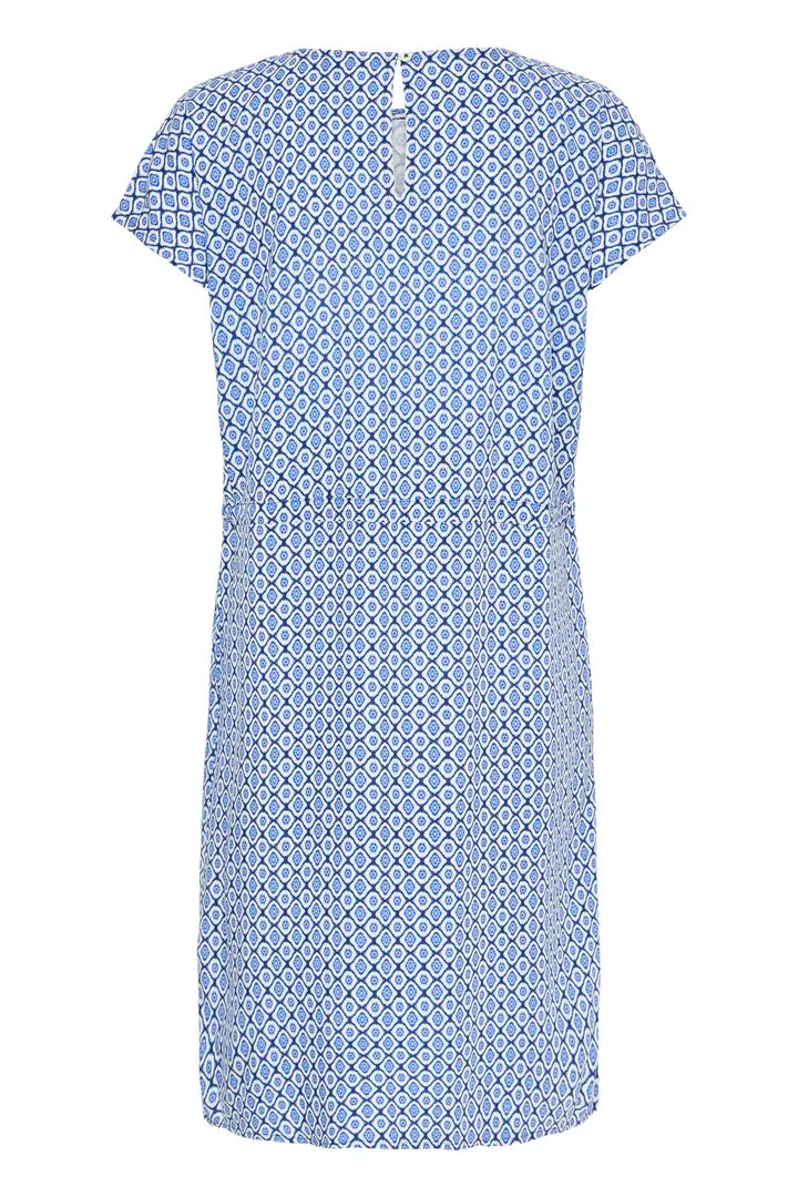 Bymmjoella O Neck Dress - Blue