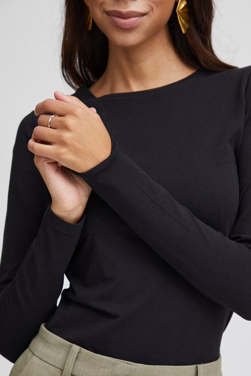Bypamila Long Sleeve T-Shirt Black
