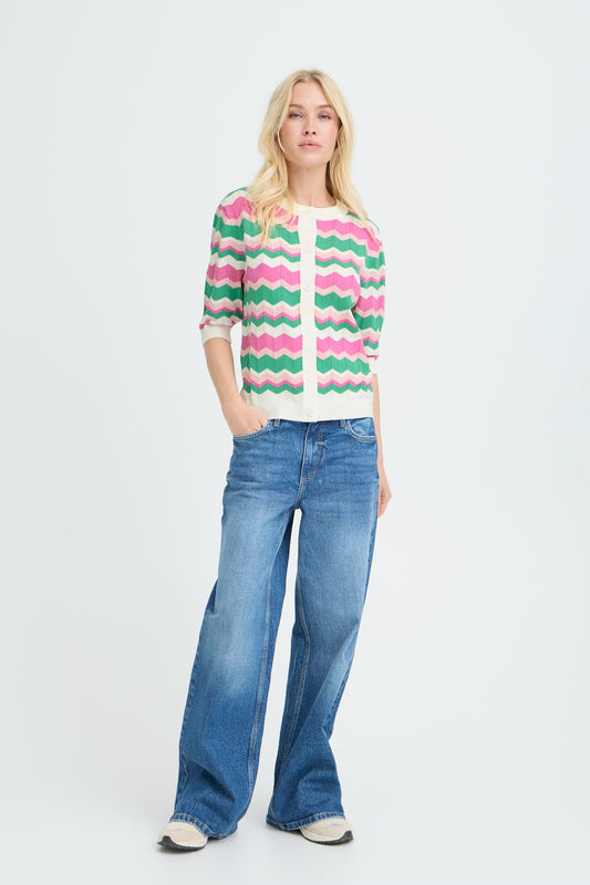 Bymmorla Short Sleeve Cardigan