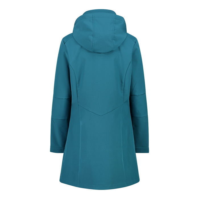 CMP longline softshell jacket