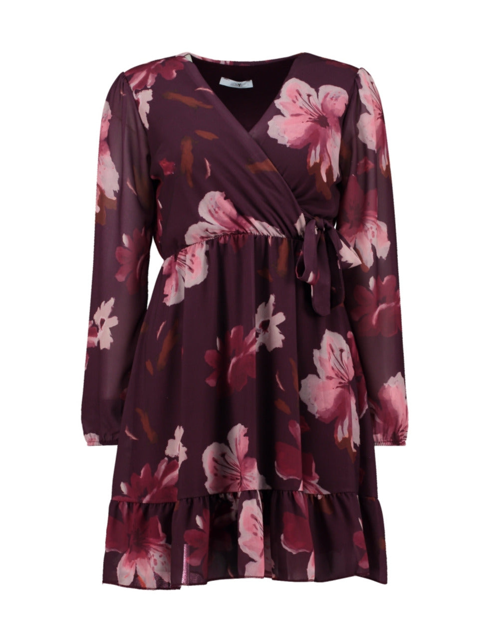 SH P DR Ro44mina - 8634 burgundy flowers
