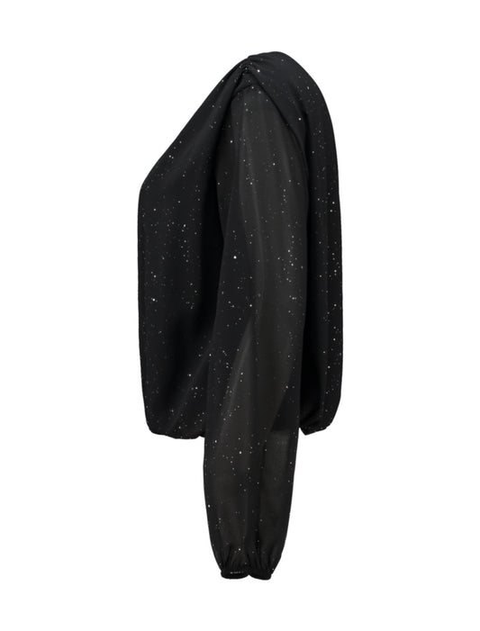 LS P TP Lo44la - black glitter