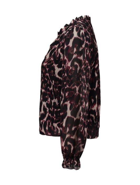 SH P DR Ro44mina - 8634 burgundy flowers