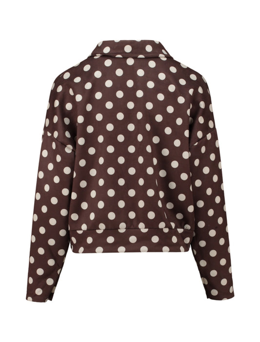 La44na Jacket (Cocoa Dot)