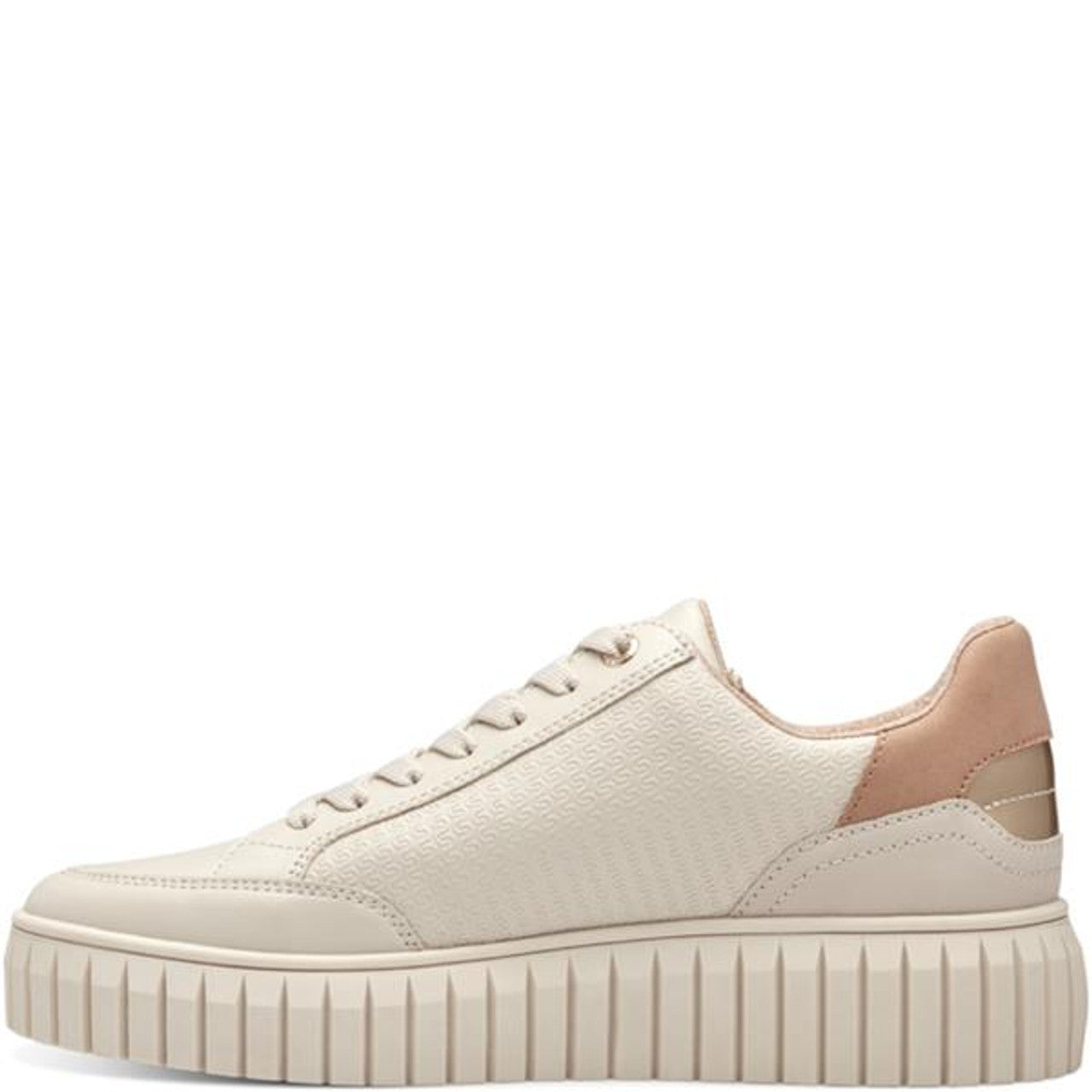 S.oliver 5-23606 cream trainer