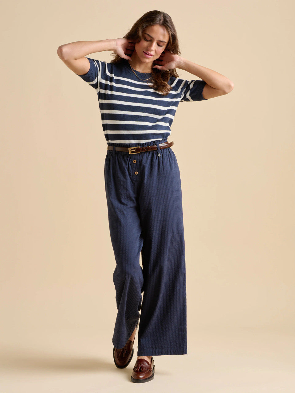 Classic Stripe Knitted Tee