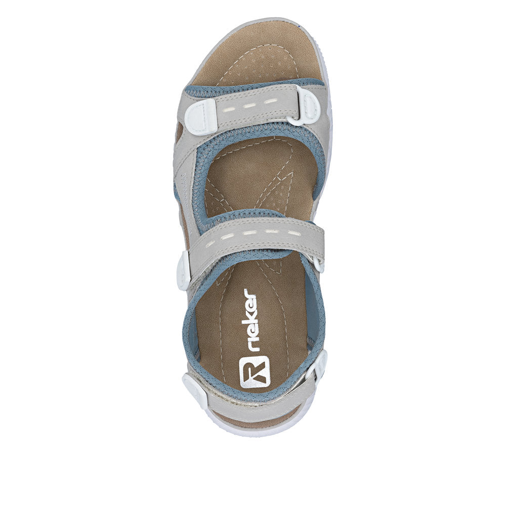 Rieker Grey Sandal 64074-40
