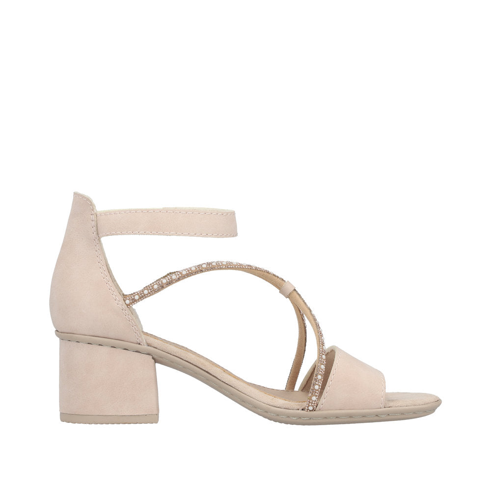 Rieker Pink heel 64654-31