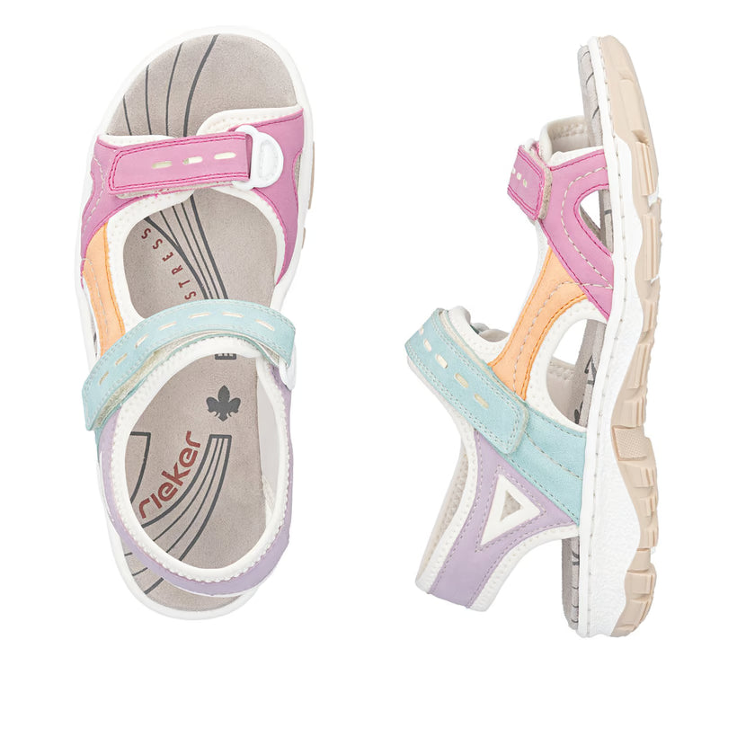 Rieker 68866-92 multi sandal