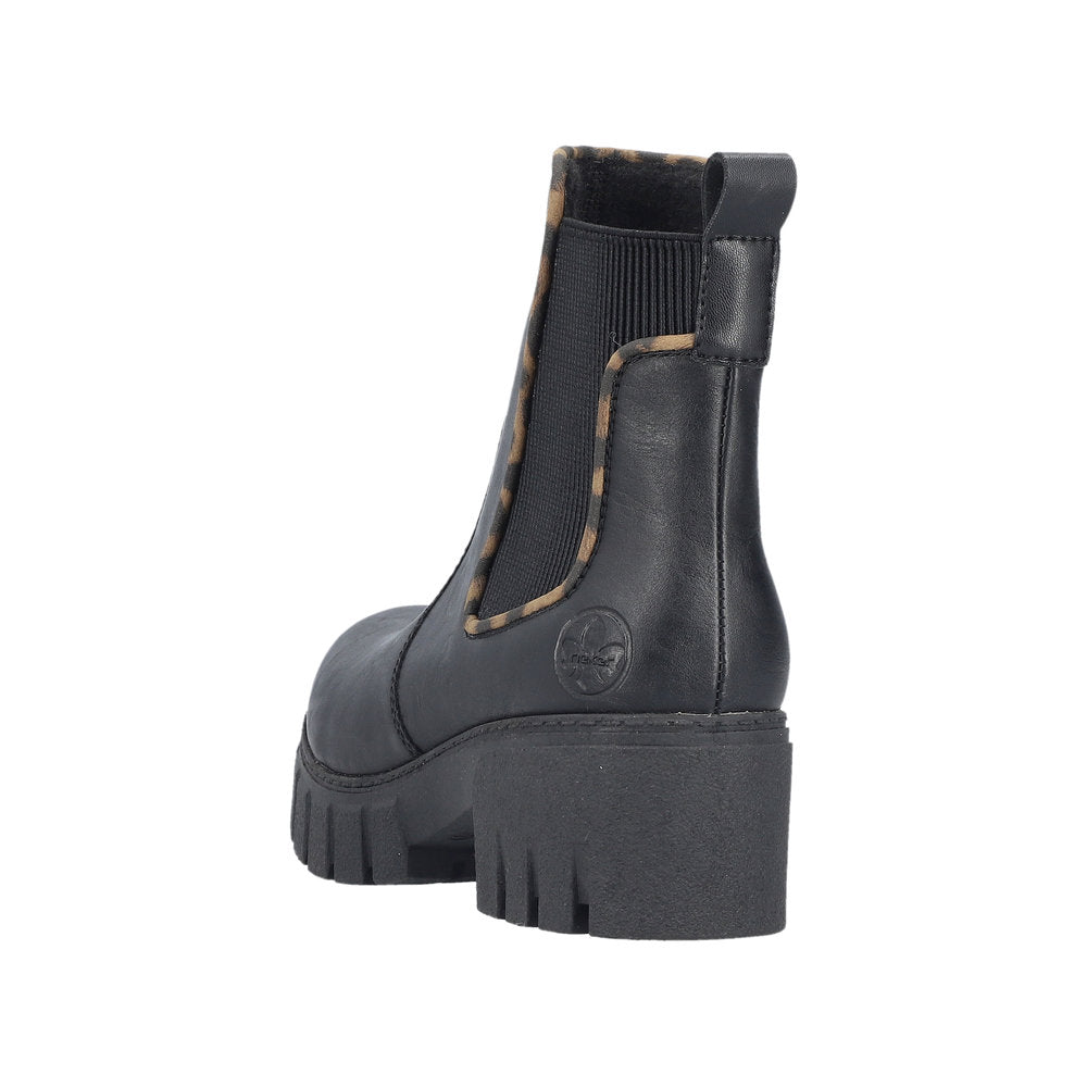 Rieker Black Chelsea Boot 74562-00