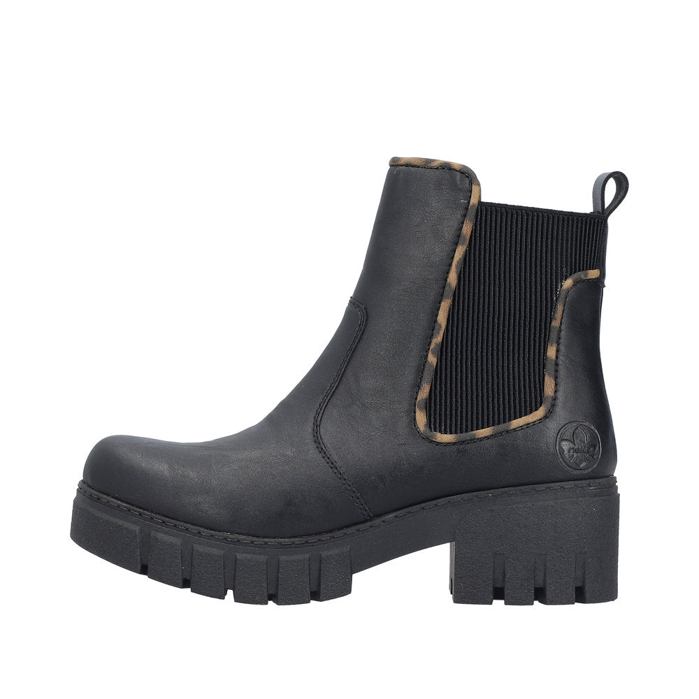 Rieker Black Chelsea Boot 74562-00