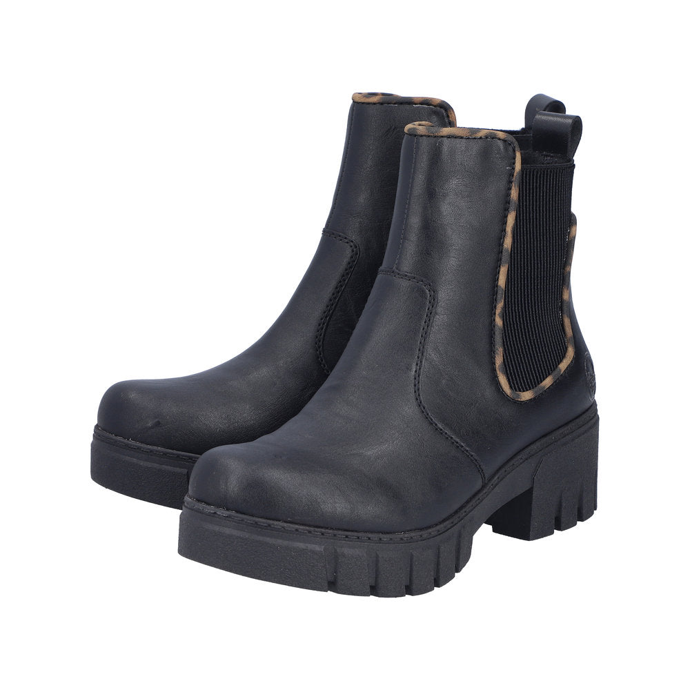 Rieker Black Chelsea Boot 74562-00