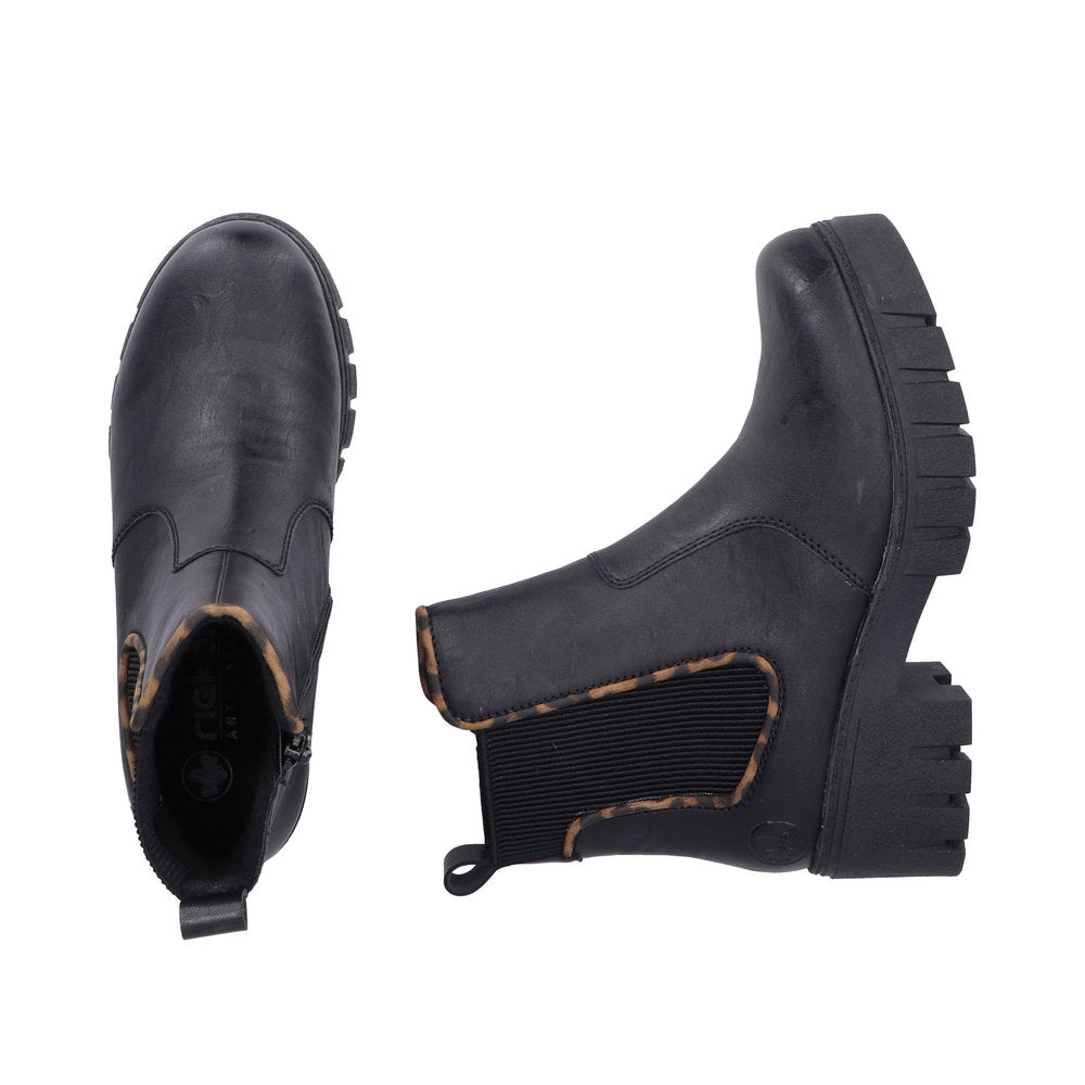Rieker Black Chelsea Boot 74562-00
