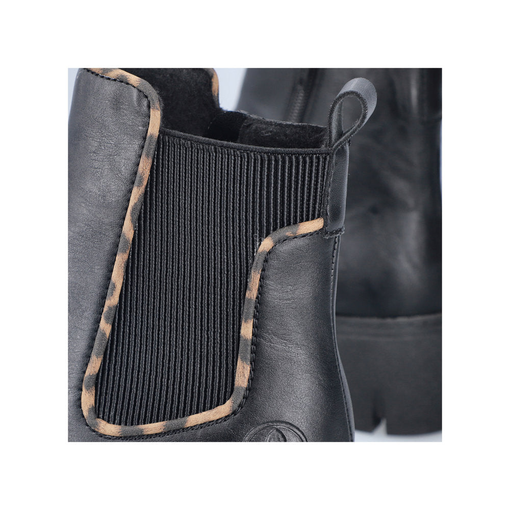 Rieker Black Chelsea Boot 74562-00