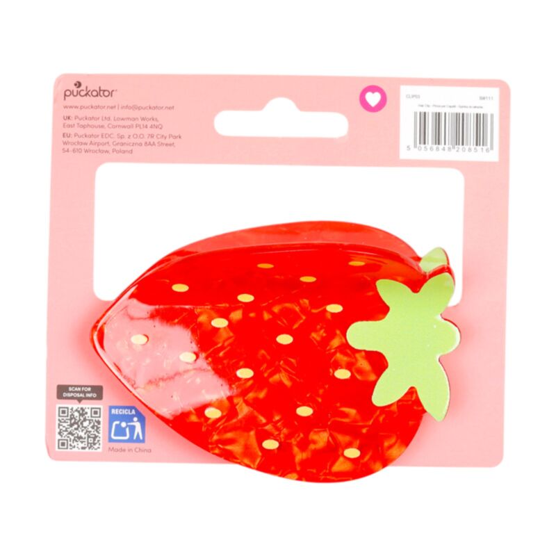 Strawberry Hair Claw Clip